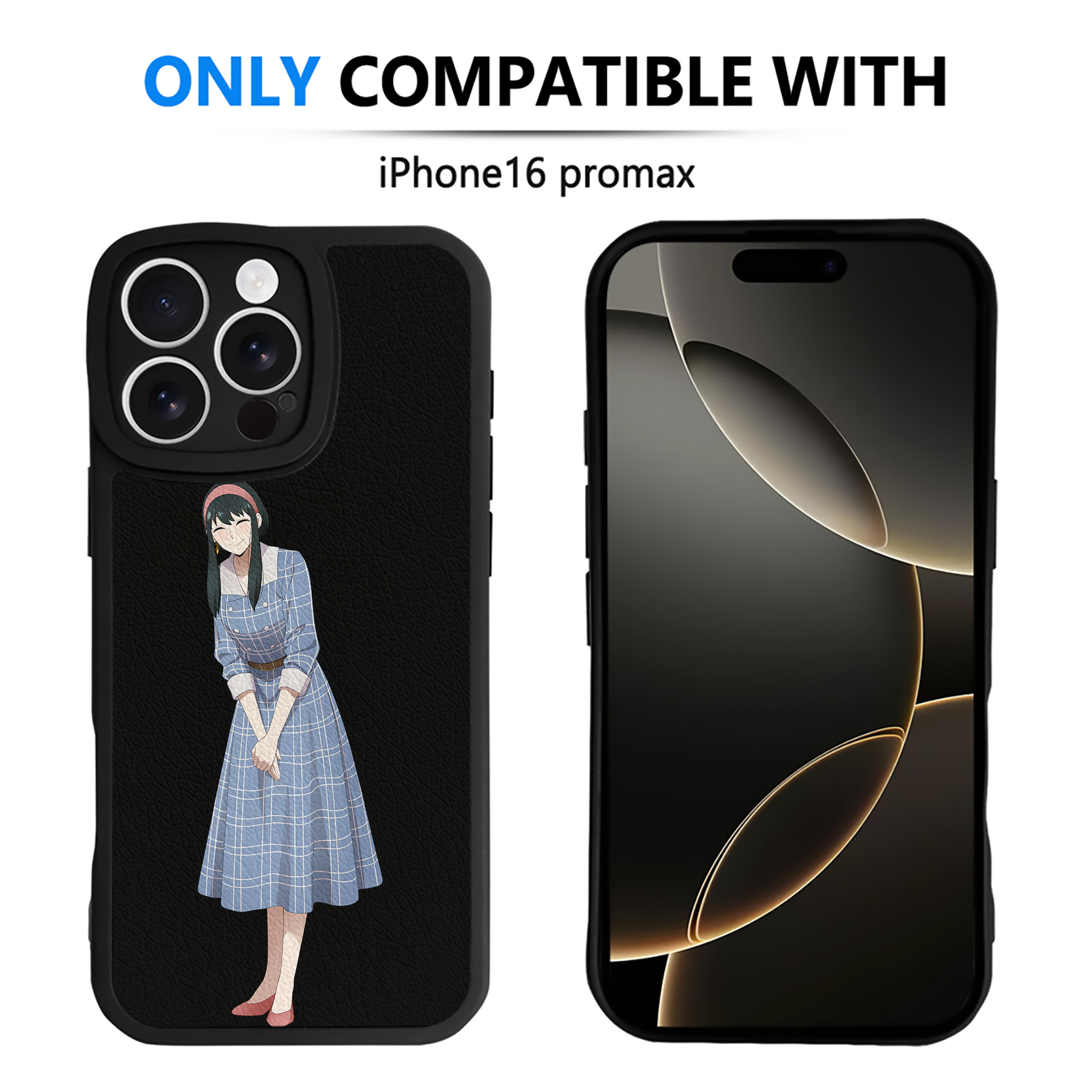 （画像用） SPY×FAMILY间谍家家酒 【iPhone 16シリーズ対応】シリコンスマホケース（レザー調） 材質：シリコン